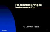 Control procesos1 precommissioning