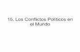 15. Los Conflictos PolíTicos En El Mundo.