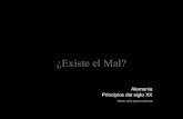 EL MAL NO EXISTE-EINSTEIN