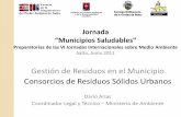 Consorcios De Gestion De Residuos Solidos Urbanos   Presentacion Dario Arias   Junio 2011