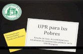 Estudio de Caso: Accesibilidad para estudiantes de residenciales públicos en la UPR Mayagüez