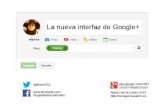 Google+, la nueva interfaz