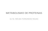 Metabolismo de proteinas 1