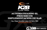 Automatizando el proceso de implentación de k2b v3