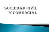 Sociedad civil comercial