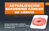 Actualización screening cáncer de cervix