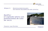 SOLEL - Sunpro: El Captador Plano con Prestaciones de Tubo de Vacío (2004)