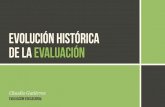 Historia de la Evaluación Educativa.