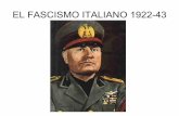 El fascismo italiano 1922 43