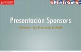 Chinirama - Presentacion Sponsors Generica