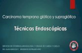 Carcinoma temprano glótico y supraglótico, tecnicas endoscopicas