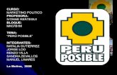 Peru Posible  Manuel Renzi Sandra Naty