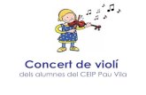 Concert De Violí