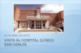 Visita al hospital clínico