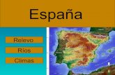 España, relevo, ríos e clima