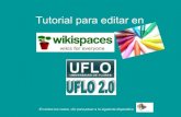 Tutorial edición wikispaces