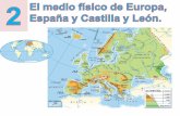 Tema  2 El medio físico en Europa, España  y Castilla y León.