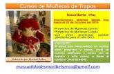MUÑECAS DE TRAPOS - INSCRIPCIONES ABIERTAS-CURSOS EN VENEZUELA-CARACAS