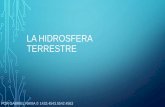 La hidrosfera terrestre