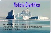 Derretimiento de la Antártida - Santillán