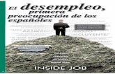 El desempleo, primera preocupación de los españoles
