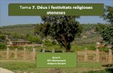 Tema 7. Dioses y festividades religiosas de Atenas
