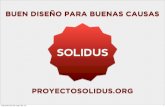 Presentación del Proyecto Solidus