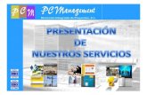 Presentacion Servicios de  PCManagement