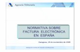 Normativa sobre factura electrónica en España