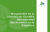 Integración de la solución de Gestión Documental Opensource en la Empresa