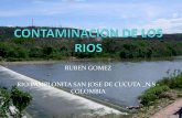 Contaminacion de los rios - RUBEN GOMEZ