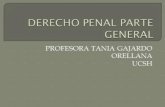 Derecho penal parte general: Materia introductoria.