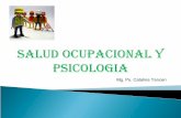 Salud ocupacional y psicologia