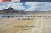 Geoquímica ambiental de la cuenca del río Pisco