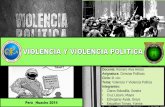 Violencia política UNJFSC-III"A"