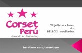 Brochure 2015 Corset Perú :: Villajuana Consultores S.A.C.