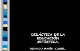 Didáctica de la educación artística. (Ricardo Marín Viadel).