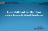 Inestabilidad de hombro y capsulitis adhesiva