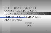 Intertextualitat i construcció d'una identitat mediterrània per part