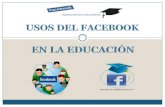 Usos del facebook en educación