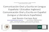 La expresión oral: errores y problemas de pronunciación en lengua española