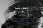 MANEJO Y TRATAMIENTO DE TBC
