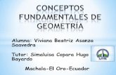 Conceptos fundamentales de geometría