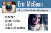 Canadian Artist Presentation: Erin McGean