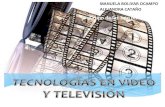 Tecnologías en vídeo y televisión