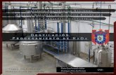 Conceptos básicos del proceso de destilación y procesamiento de H2O2