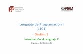 Utp lpi_s1_introduccion al lenguaje c