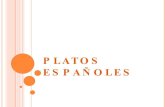 Platos españoles P.I.