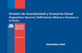 Divisón de Asociatividad y Economía Social: Diagnóstico General, Definiciones Básicas y Avances a la Fecha