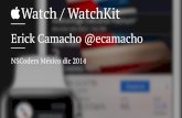 Desarrollo de apps para AppleWatch con Watchkit